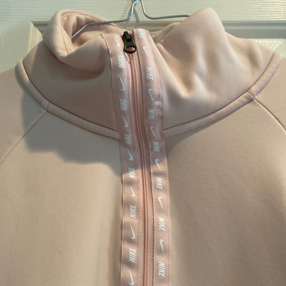 Nike zip jacket light pink